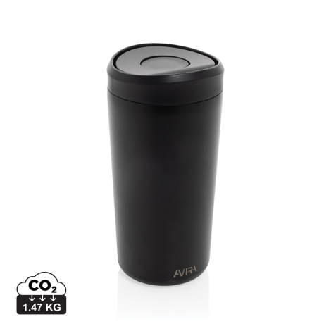 Mug en acier recyclé RCS 400ml à personnaliser Avira Alix