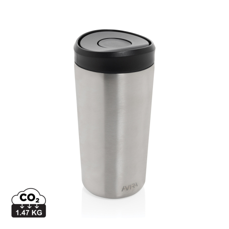Mug en acier recyclé RCS 400ml à personnaliser Avira Alix