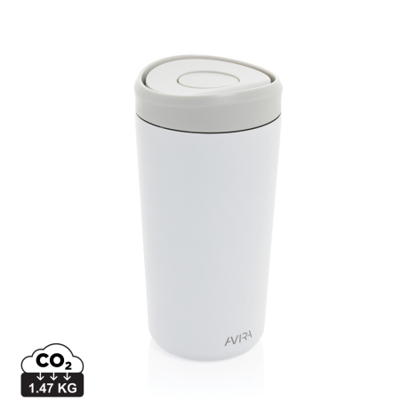 Mug en acier recyclé RCS 400ml à personnaliser Avira Alix