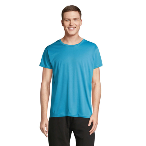 Tshirt unisexe publicitaire en polyester 130g - SPRINT