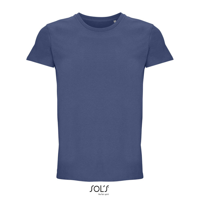 T-Shirt personnalisé unisexe coton/coton recyclé 150g RE CRUSADER Denim