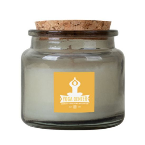 Bougie personnalisée 60g cire végétale GABUS