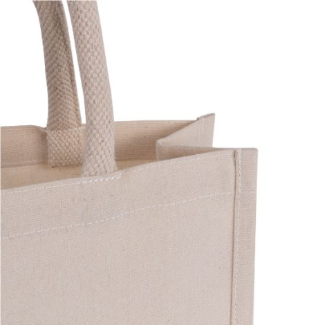 Mini tote bag personnalisable en coton recyclé 220g MINI