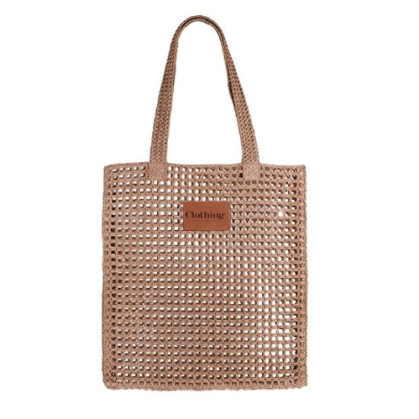 Sac cabas papier raphia personnalisé INDO