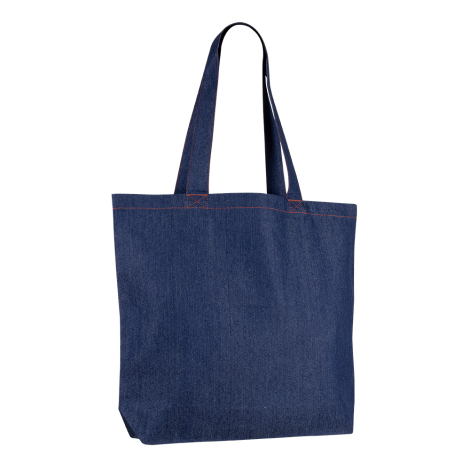 Sac personnalisé denim recyclé 280g poche intérieure DALLAS