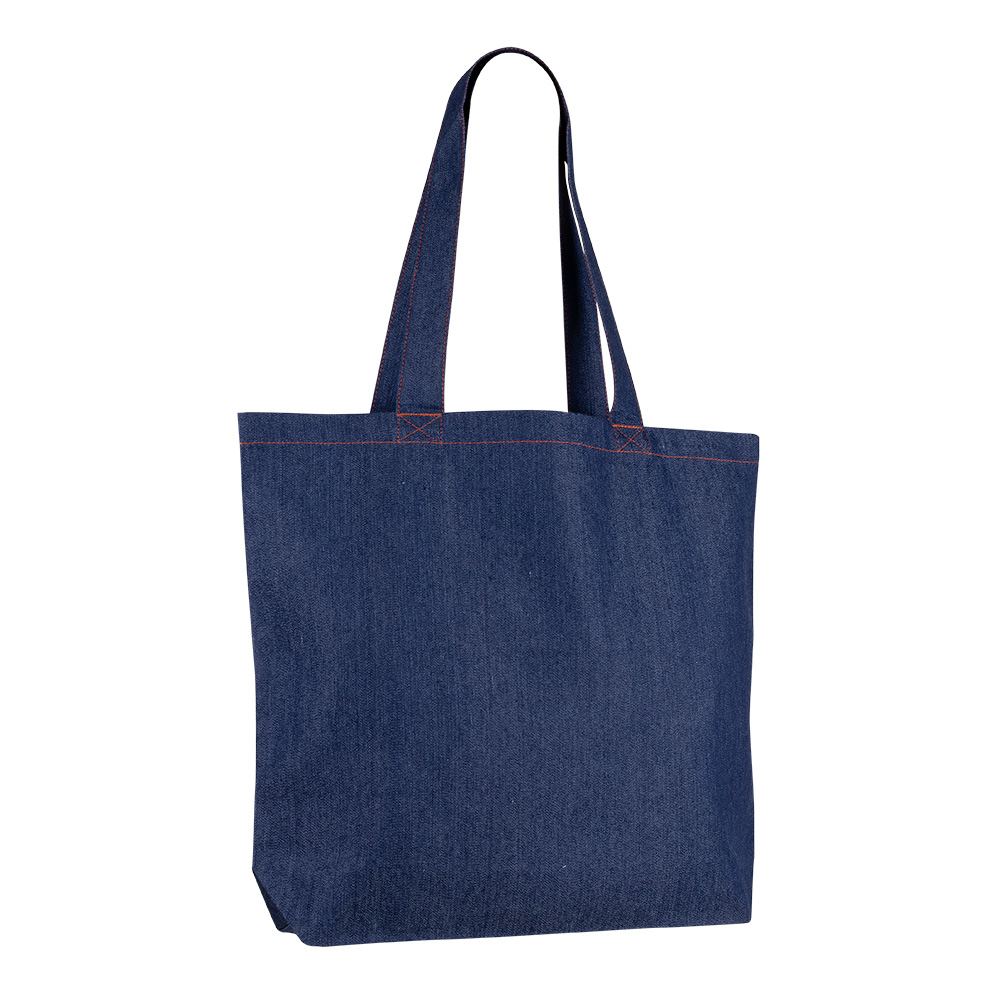 Sac personnalisé denim recyclé 280g poche intérieure DALLAS Denim