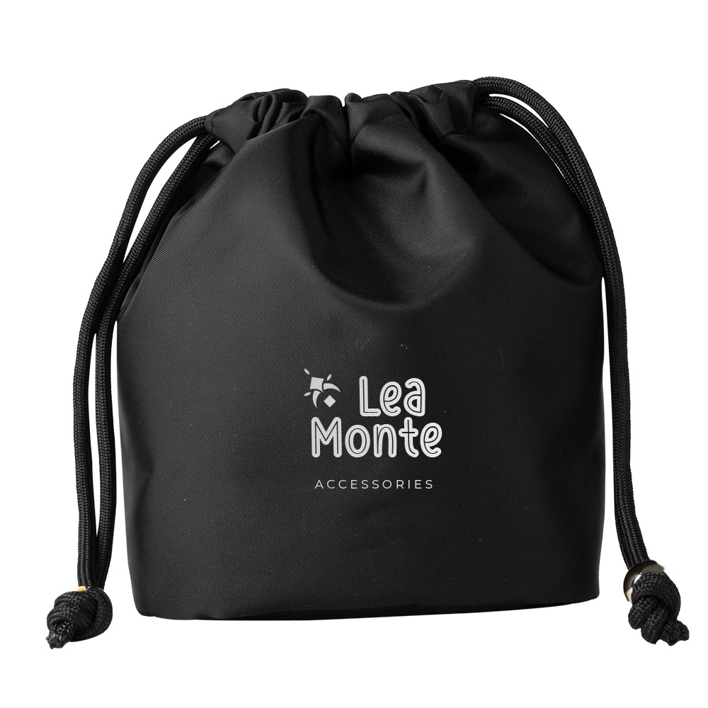 Bourse de toilette publicitaire en nylon CLEAN Noir