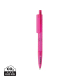 Stylo promotionnel X3 en plastique givré recyclé GRS