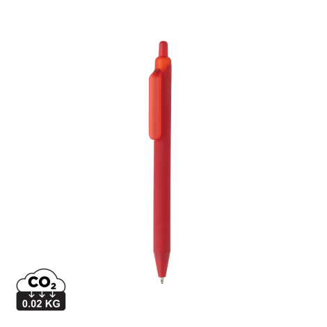 Stylo publicitaire avec finition gomme rABS GRS Tide