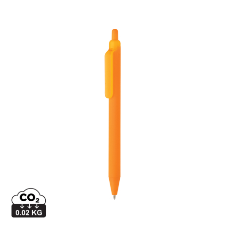 Stylo publicitaire avec finition gomme rABS GRS Tide