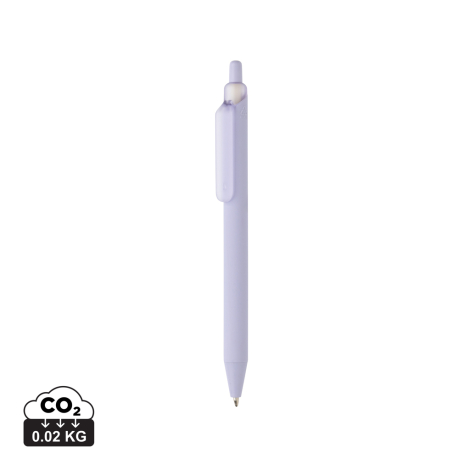 Stylo publicitaire avec finition gomme rABS GRS Tide