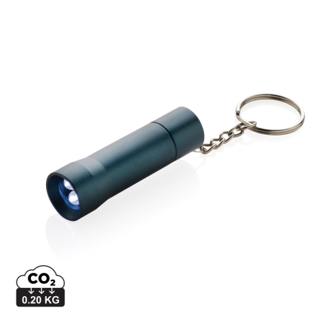 Porte-clés torche publicitaire en alu recyclé RCS Flash