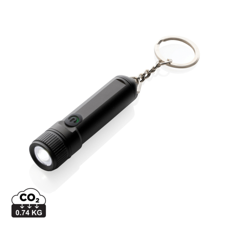 Porte-clés torche rechargeable à personnaliser Gear X