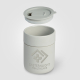 Mug avec couvercle en céramique personnalisable - Obsidian 295 ml