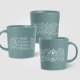 Mug en céramique matte personnalisable - Madison 355 ml