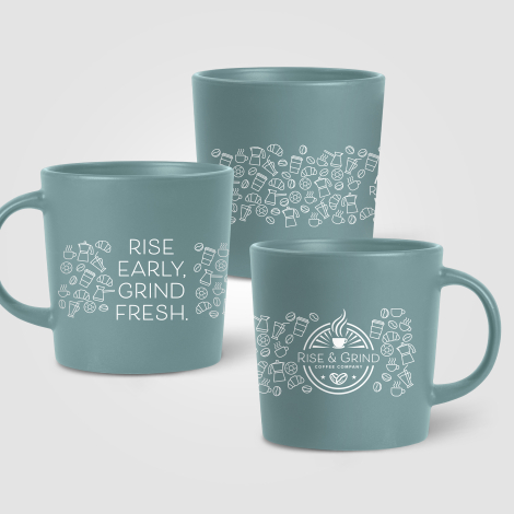 Mug en céramique matte personnalisable - Madison 355 ml