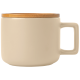 Tasse promotionnelle couvercle bambou - Café Virtuoso 355 ml