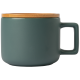 Tasse promotionnelle couvercle bambou - Café Virtuoso 355 ml