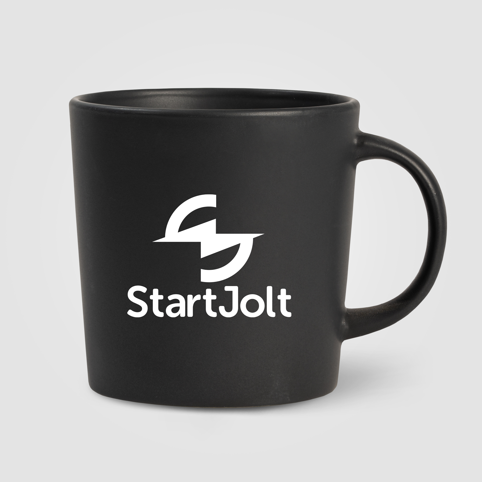 Mug en céramique matte personnalisable - Madison 355 ml Noir