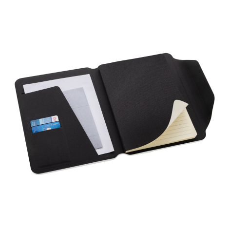 Conférencier personnalisable A5 noyer et rPET AWARE™ Teri