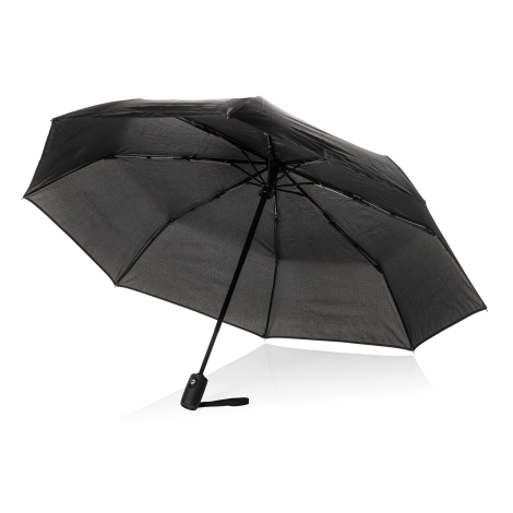 Parapluie automatique 21" recyclé personnalisé Swiss Peak Vito