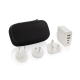 Chargeur de voyage personnalisable recyclé TravelCharge Pro