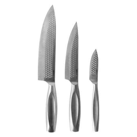 Set de 3 couteaux de cuisine à personnaliser Monaco+ BOSKA