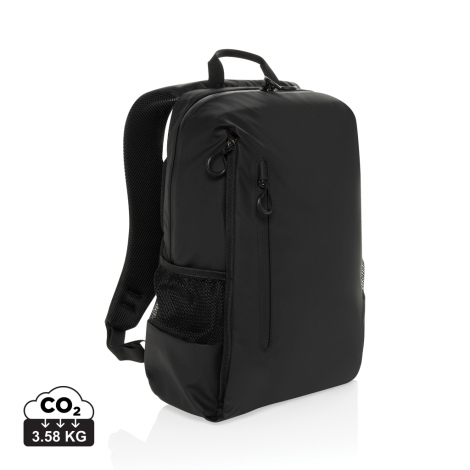 Sac à dos étanche publicitaire écran 15,6'' rPET Lima