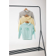 Sweat Enfant personnalisé coton bio 280g Iqoniq Yengo Kids