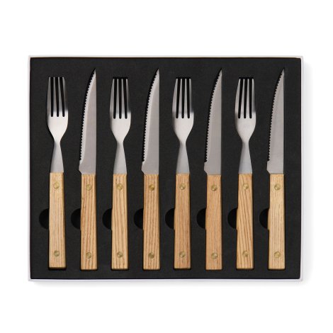 Set de couverts 8pcs à personnaliser Paso VINGA