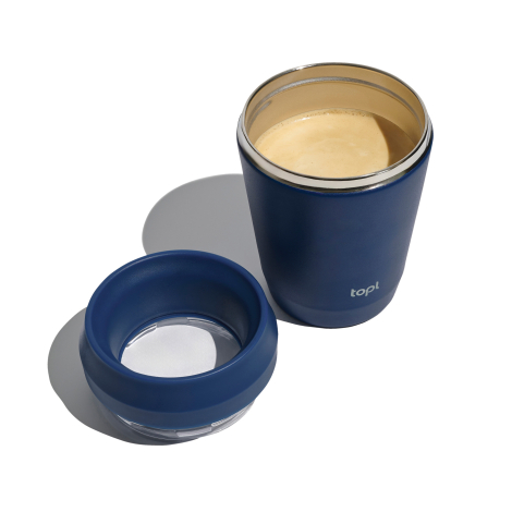 Mug recyclé 235ml avec couvercle 360° personnalisable Topl