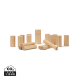 Mini jeu de lancer en bois à personnaliser Kubb VINGA