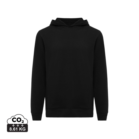 Sweat capuche personnalisé unisexe coton bio 280g Iqoniq Yengo