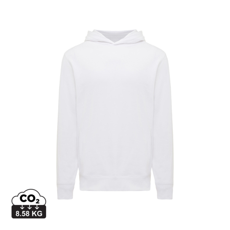 Sweat capuche personnalisé unisexe coton bio 280g Iqoniq Yengo