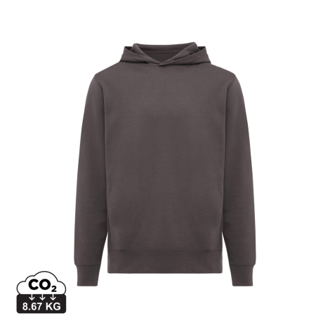 Sweat capuche personnalisé unisexe coton bio 280g Iqoniq Yengo