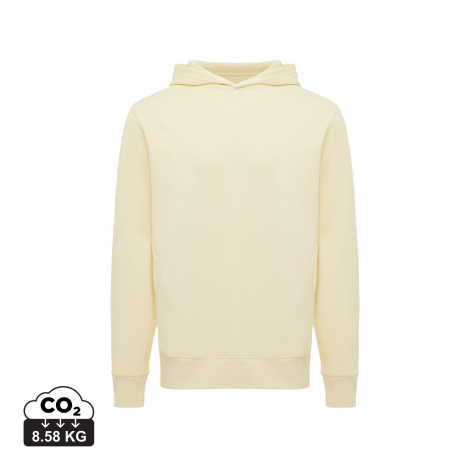 Sweat capuche personnalisé unisexe coton bio 280g Iqoniq Yengo