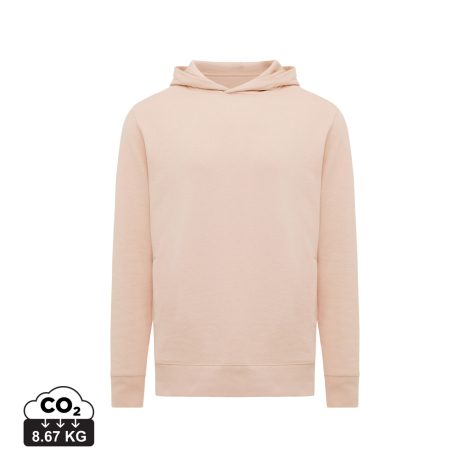Sweat capuche personnalisé unisexe coton bio 280g Iqoniq Yengo