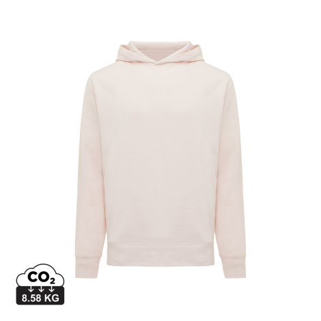 Sweat capuche personnalisé unisexe coton bio 280g Iqoniq Yengo