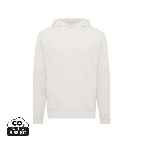 Sweat capuche personnalisé unisexe coton bio 280g Iqoniq Yengo