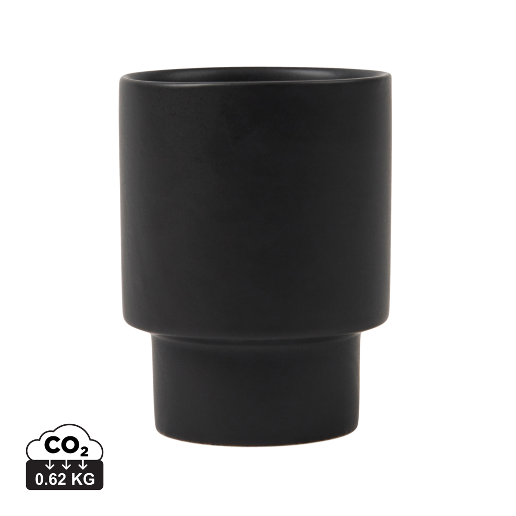 Mug publicitaire en argile 250ml RCS Nagano VINGA Noir