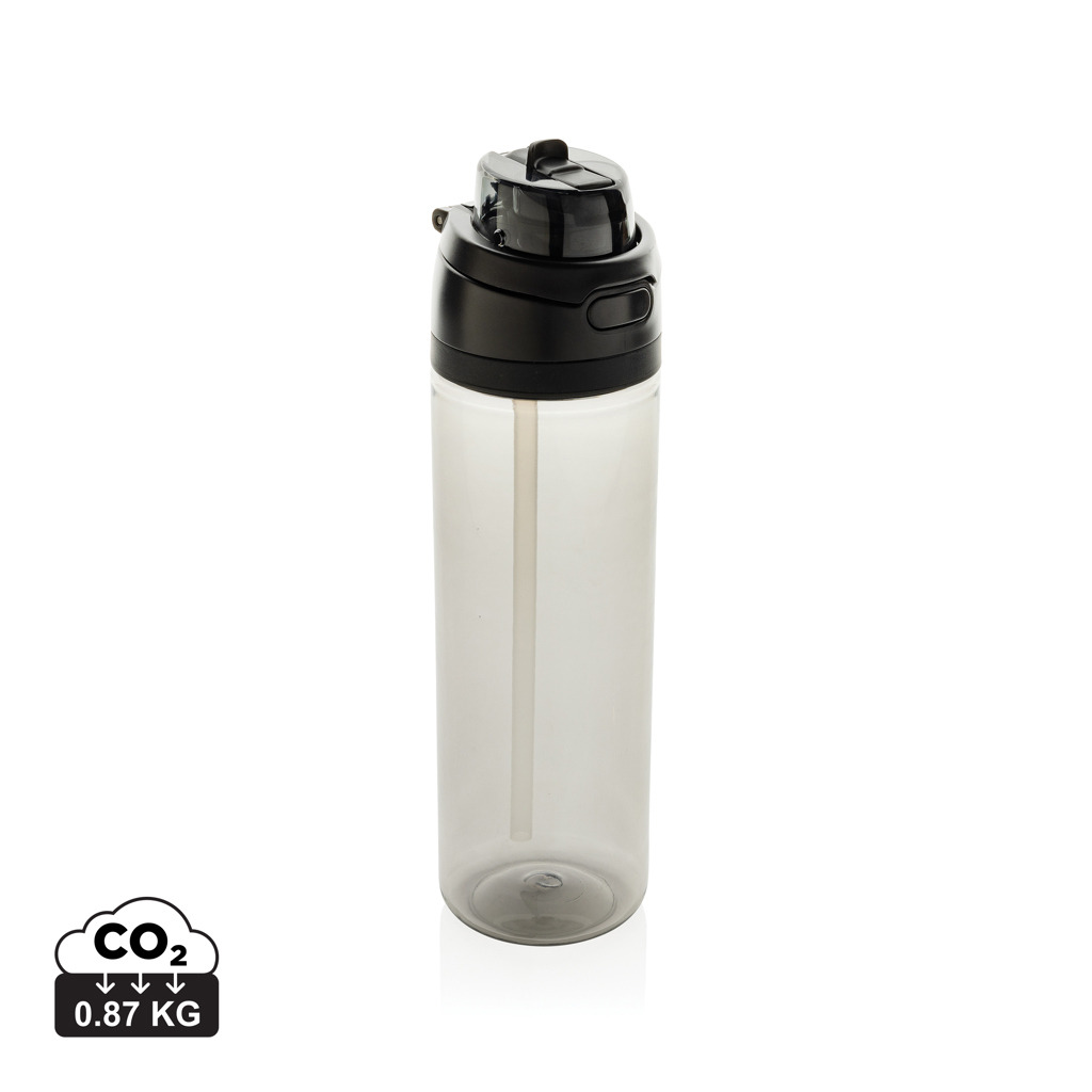 Bouteille 800ml rPET RCS à personnaliser Omni sip Noir