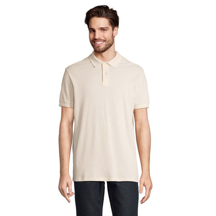 Polo Homme à personnaliser coton PACIFIC Naturel