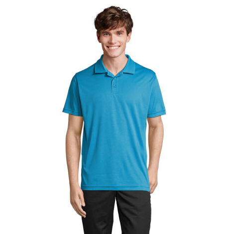 Polo sport personnalisé unisexe PITCHER