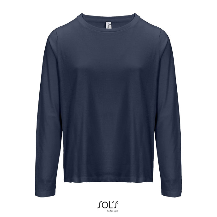 T-shirt personnalisé pour Femme coton MONARCH Marine
