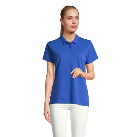 Polo Femme en coton à personnaliser PULSE