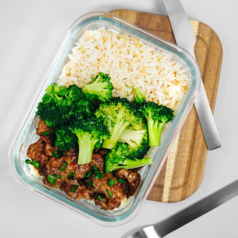Boite repas personnalisable en verre - Purlunch