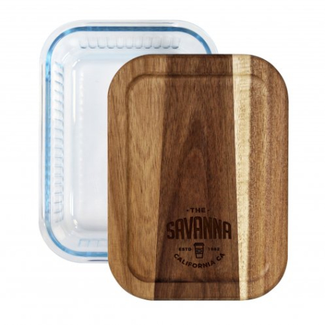 Boite repas personnalisable en verre - Purlunch