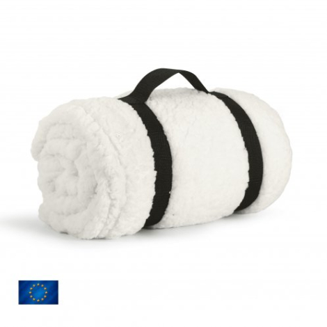 Plaid polaire recyclé personnalisable - Poloris