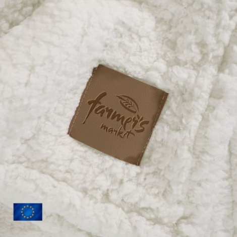 Plaid polaire recyclé personnalisable - Poloris