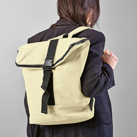Sac à dos PU recyclé 24L écran 17" personnalisable Milan